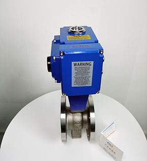 VQ947H-16P電動V型調(diào)節(jié)球閥-不銹鋼電動V型球閥